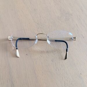 Lindberg Spirit Titanium Eyeglasses T 78 Women Gold 140 Frames Only